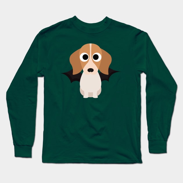 Beagle Halloween Fancy Dress Costume Long Sleeve T-Shirt by DoggyStyles